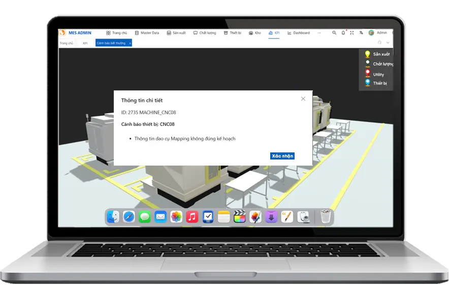 Cảnh báo bất thường